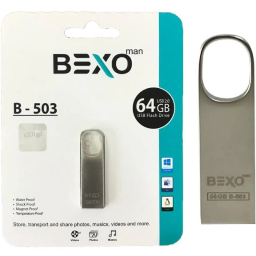فلش مموری بکسو مدل B503 ظرفیت 64 گیگابایت