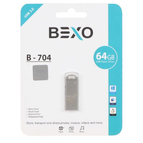 فلش مموری بکسو مدل B704 ظرفیت 64 گیگابایت