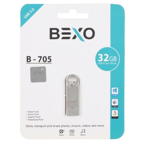 فلش مموری بکسو مدل B705 ظرفیت 32 گیگابایت